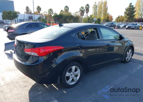 2013 Hyundai Elantra Gls z USA, uszkodzony, nr VIN 5NPDH4AE6DH405686